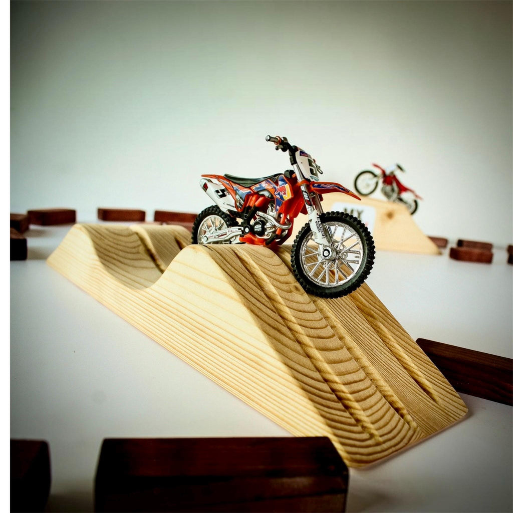 Motocross track toy for kids
